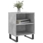 vidaXL Nachttisch Betongrau 40x30x50 cm Holzwerkstoff vidaXL Nachttisch Betongrau 40x30x50 cm Holzwerkstoff