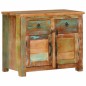 vidaXL Sideboard 68x35x55 cm Altholz Massiv vidaXL Sideboard 68x35x55 cm Altholz Massiv