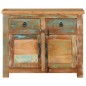 vidaXL Sideboard 68x35x55 cm Altholz Massiv vidaXL Sideboard 68x35x55 cm Altholz Massiv