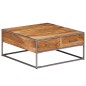 vidaXL Couchtisch 75 x 75 x 35 cm Massivholz Akazie vidaXL Couchtisch 75 x 75 x 35 cm Massivholz Akazie