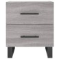 vidaXL Nachttische 2 Stk. Grau Sonoma 40x35x47,5 cm Holzwerkstoff vidaXL Nachttische 2 Stk. Grau Sonoma 40x35x47,5 cm Holzwerkstoff