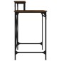 vidaXL Schreibtisch Braun Eichen-Optik 80x50x90 cm Holzwerkstoff Eisen vidaXL Schreibtisch Braun Eichen-Optik 80x50x90 cm Holzwerkstoff Eisen