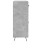vidaXL Sideboard Betongrau 69,5x34x90 cm Holzwerkstoff vidaXL Sideboard Betongrau 69,5x34x90 cm Holzwerkstoff