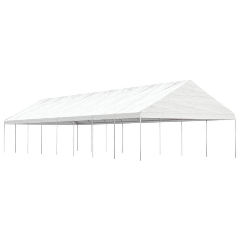 vidaXL Pavillon mit Dach Weiß 17,84x5,88x3,75 m Polyethylen vidaXL Pavillon mit Dach Weiß 17,84x5,88x3,75 m Polyethylen