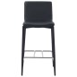 3-tlg. Bar-Set Kunstleder Schwarz 3-tlg. Bar-Set Kunstleder Schwarz