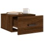 vidaXL Wand-Nachttische 2 Stk. Braun Eichen-Optik 35x35x20 cm vidaXL Wand-Nachttische 2 Stk. Braun Eichen-Optik 35x35x20 cm