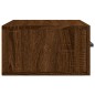 vidaXL Wand-Nachttische 2 Stk. Braun Eichen-Optik 35x35x20 cm vidaXL Wand-Nachttische 2 Stk. Braun Eichen-Optik 35x35x20 cm