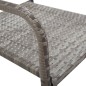 vidaXL 5-tlg. Garten-Essgruppe Grau und Schwarz Poly Rattan und Stahl vidaXL 5-tlg. Garten-Essgruppe Grau und Schwarz Poly Rattan und Stahl