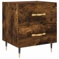vidaXL Nachttische 2 Stk. Räuchereiche 40x35x47,5 cm Holzwerkstoff vidaXL Nachttische 2 Stk. Räuchereiche 40x35x47,5 cm Holzwerkstoff