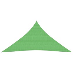 vidaXL Sonnensegel 160 g/m² Hellgrün 3x4x4 m HDPE