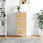 vidaXL Sideboard Sonoma-Eiche 34,5x34x90 cm Holzwerkstoff vidaXL Sideboard Sonoma-Eiche 34,5x34x90 cm Holzwerkstoff
