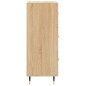 vidaXL Sideboard Sonoma-Eiche 34,5x34x90 cm Holzwerkstoff vidaXL Sideboard Sonoma-Eiche 34,5x34x90 cm Holzwerkstoff