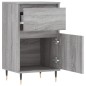 vidaXL Sideboards 2 Stk. Grau Sonoma 40x35x70 cm Holzwerkstoff vidaXL Sideboards 2 Stk. Grau Sonoma 40x35x70 cm Holzwerkstoff