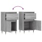 vidaXL Sideboards 2 Stk. Grau Sonoma 40x35x70 cm Holzwerkstoff vidaXL Sideboards 2 Stk. Grau Sonoma 40x35x70 cm Holzwerkstoff
