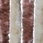 vidaXL Insektenschutz-Vorhang Beige und Hellbraun 90x200 cm Chenille vidaXL Insektenschutz-Vorhang Beige und Hellbraun 90x200 cm Chenille