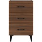 vidaXL Nachttisch Braun Eichen-Optik 40x40x66 cm Holzwerkstoff vidaXL Nachttisch Braun Eichen-Optik 40x40x66 cm Holzwerkstoff