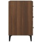 vidaXL Nachttisch Braun Eichen-Optik 40x40x66 cm Holzwerkstoff vidaXL Nachttisch Braun Eichen-Optik 40x40x66 cm Holzwerkstoff