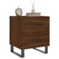 vidaXL Nachttische 2Stk. Braun Eichen-Optik 40x35x47,5cm Holzwerkstoff vidaXL Nachttische 2Stk. Braun Eichen-Optik 40x35x47,5cm Holzwerkstoff