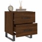 vidaXL Nachttische 2Stk. Braun Eichen-Optik 40x35x47,5cm Holzwerkstoff vidaXL Nachttische 2Stk. Braun Eichen-Optik 40x35x47,5cm Holzwerkstoff