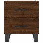 vidaXL Nachttische 2Stk. Braun Eichen-Optik 40x35x47,5cm Holzwerkstoff vidaXL Nachttische 2Stk. Braun Eichen-Optik 40x35x47,5cm Holzwerkstoff