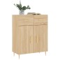 vidaXL Sideboard Sonoma-Eiche 69,5x34x90 cm Holzwerkstoff vidaXL Sideboard Sonoma-Eiche 69,5x34x90 cm Holzwerkstoff