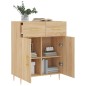 vidaXL Sideboard Sonoma-Eiche 69,5x34x90 cm Holzwerkstoff vidaXL Sideboard Sonoma-Eiche 69,5x34x90 cm Holzwerkstoff