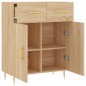 vidaXL Sideboard Sonoma-Eiche 69,5x34x90 cm Holzwerkstoff vidaXL Sideboard Sonoma-Eiche 69,5x34x90 cm Holzwerkstoff