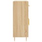 vidaXL Sideboard Sonoma-Eiche 69,5x34x90 cm Holzwerkstoff vidaXL Sideboard Sonoma-Eiche 69,5x34x90 cm Holzwerkstoff