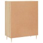 vidaXL Sideboard Sonoma-Eiche 69,5x34x90 cm Holzwerkstoff vidaXL Sideboard Sonoma-Eiche 69,5x34x90 cm Holzwerkstoff