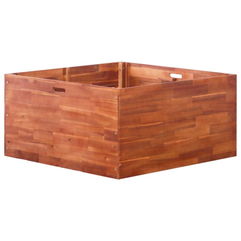 vidaXL Garten-Hochbeet Akazienholz 100x100x50 cm vidaXL Garten-Hochbeet Akazienholz 100x100x50 cm