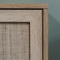Finori Beistellschrank Bali 01A Sonoma-Eiche und Raffia-Druck Finori Beistellschrank Bali 01A Sonoma-Eiche und Raffia-Druck