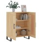 vidaXL Sideboard Sonoma-Eiche 69,5x34x90 cm Holzwerkstoff vidaXL Sideboard Sonoma-Eiche 69,5x34x90 cm Holzwerkstoff
