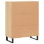 vidaXL Sideboard Sonoma-Eiche 69,5x34x90 cm Holzwerkstoff vidaXL Sideboard Sonoma-Eiche 69,5x34x90 cm Holzwerkstoff