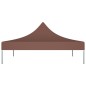 vidaXL Partyzelt-Dach 2x2 m Braun 270 g/m² vidaXL Partyzelt-Dach 2x2 m Braun 270 g/m²