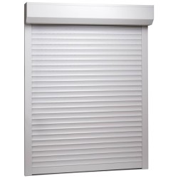 vidaXL Rollladen Aluminium 130x140 cm Weiß