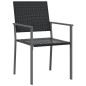 vidaXL 7-tlg. Garten-Essgruppe Poly Rattan und Stahl vidaXL 7-tlg. Garten-Essgruppe Poly Rattan und Stahl