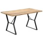 vidaXL Esstisch 140 x 80 x 76 cm Mango-Massivholz vidaXL Esstisch 140 x 80 x 76 cm Mango-Massivholz