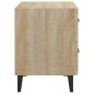 vidaXL Nachttische 2 Stk. Sonoma-Eiche 40x35x47,5 cm vidaXL Nachttische 2 Stk. Sonoma-Eiche 40x35x47,5 cm