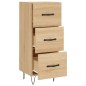 vidaXL Sideboard Sonoma-Eiche 34,5x34x90 cm Holzwerkstoff vidaXL Sideboard Sonoma-Eiche 34,5x34x90 cm Holzwerkstoff