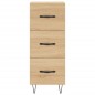 vidaXL Sideboard Sonoma-Eiche 34,5x34x90 cm Holzwerkstoff vidaXL Sideboard Sonoma-Eiche 34,5x34x90 cm Holzwerkstoff