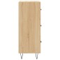 vidaXL Sideboard Sonoma-Eiche 34,5x34x90 cm Holzwerkstoff vidaXL Sideboard Sonoma-Eiche 34,5x34x90 cm Holzwerkstoff