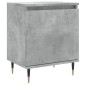 vidaXL Nachttisch Betongrau 40x30x50 cm Holzwerkstoff vidaXL Nachttisch Betongrau 40x30x50 cm Holzwerkstoff