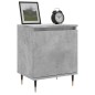 vidaXL Nachttisch Betongrau 40x30x50 cm Holzwerkstoff vidaXL Nachttisch Betongrau 40x30x50 cm Holzwerkstoff