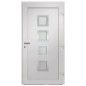 vidaXL Haustür Weiß 108x208 cm vidaXL Haustür Weiß 108x208 cm