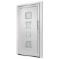vidaXL Haustür Weiß 108x208 cm vidaXL Haustür Weiß 108x208 cm