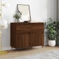 vidaXL Sideboards 2 Stk. Braun Eichen-Optik 40x35x70 cm Holzwerkstoff vidaXL Sideboards 2 Stk. Braun Eichen-Optik 40x35x70 cm Holzwerkstoff