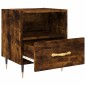 vidaXL Nachttische 2 Stk. Räuchereiche 40x35x47,5 cm Holzwerkstoff vidaXL Nachttische 2 Stk. Räuchereiche 40x35x47,5 cm Holzwerkstoff