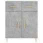 vidaXL Sideboard Betongrau 69,5x34x90 cm Holzwerkstoff vidaXL Sideboard Betongrau 69,5x34x90 cm Holzwerkstoff