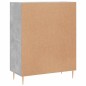 vidaXL Sideboard Betongrau 69,5x34x90 cm Holzwerkstoff vidaXL Sideboard Betongrau 69,5x34x90 cm Holzwerkstoff
