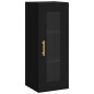vidaXL Highboard Schwarz 34,5x34x180 cm Holzwerkstoff vidaXL Highboard Schwarz 34,5x34x180 cm Holzwerkstoff
